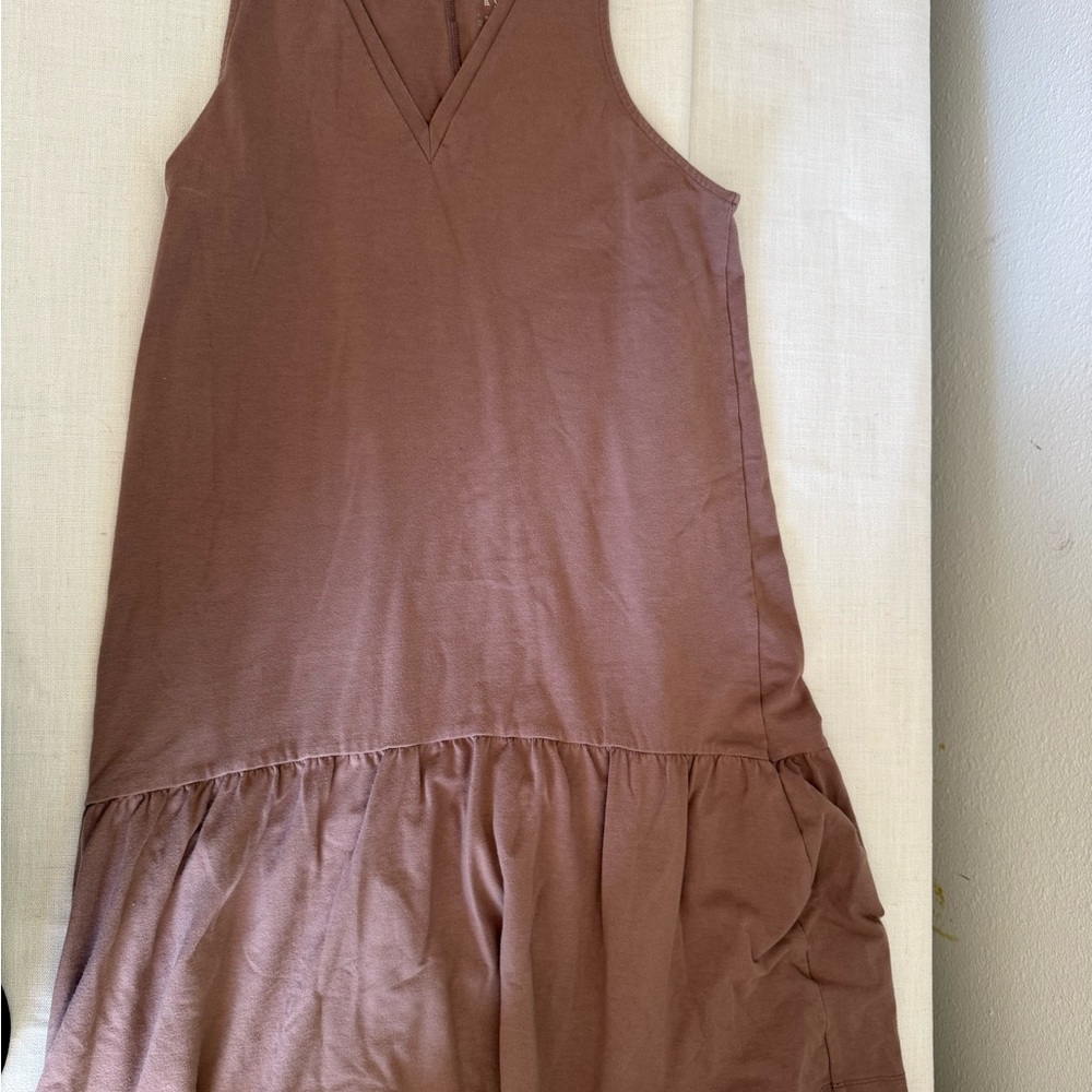 A New Day Taupe Sleeveless Dress